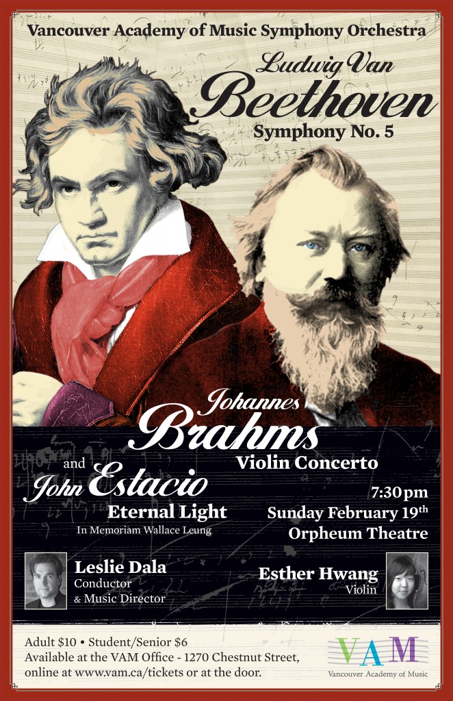 VAM Feb. 19th Concert Poster