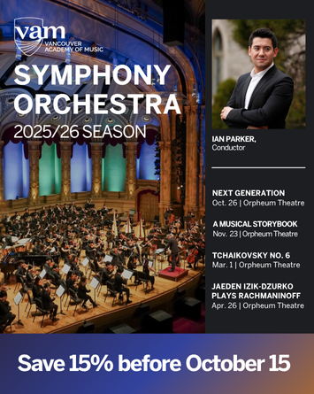 VAM Symphony Orchestra: 2025/26 Season Pass