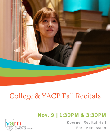 College & YACP Fall Recitals