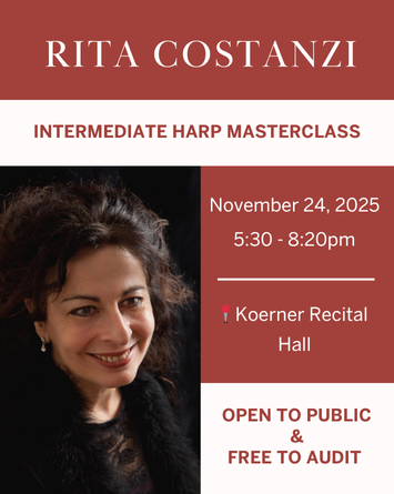 Intermediate Harp Masterclass with Rita Costanzi