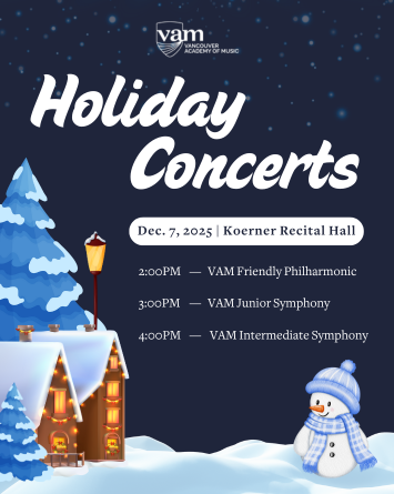 Orchestral Program Holiday Concerts