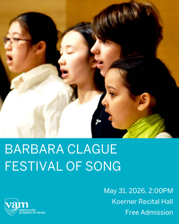Barbara Clague Festival of Song