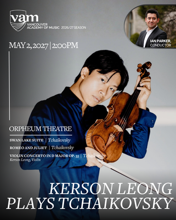 VAM Symphony Orchestra: Kerson Leong Plays Tchaikovsky