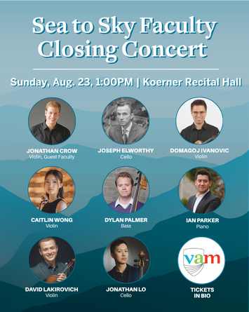 Sea to Sky Faculty Closing Concert