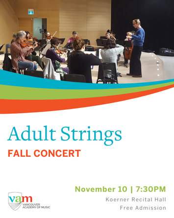Adult Strings Fall Concert